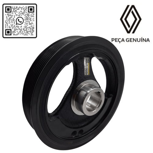 123033842R  POLIA DO VIRABREQUIM 1.0 12V H5D KARDIAN  RN 33842R